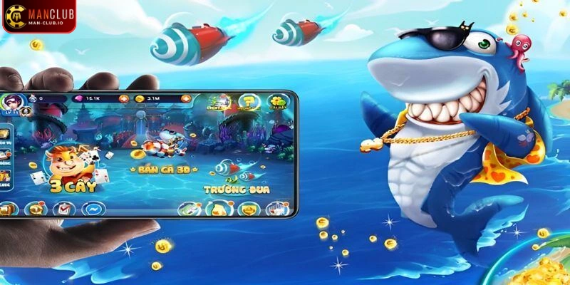 Hội viên nắm rõ các thao tác khi tham gia trò chơi bắn cá