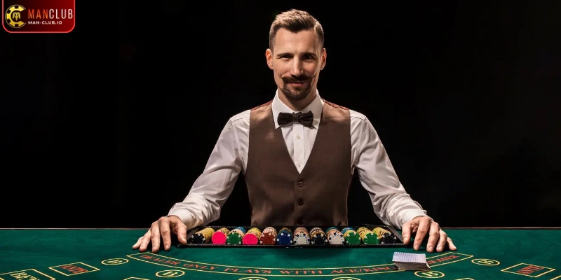 1 vòng cược cụ thể trong Blackjack tại Manclub