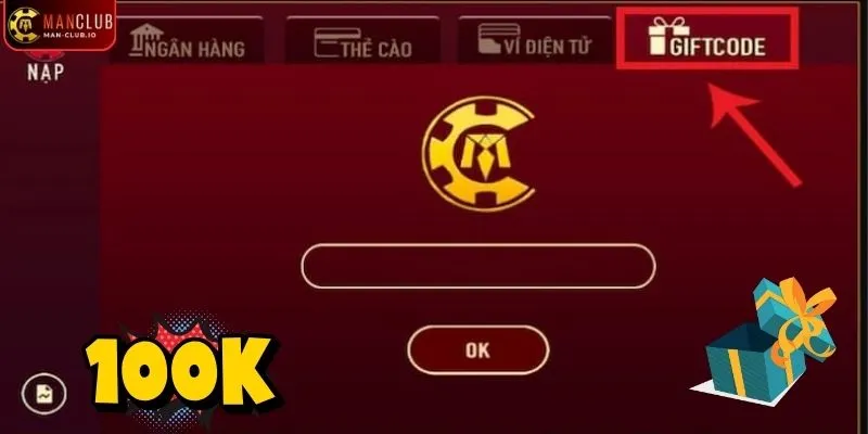 Manclub tặng code tân thủ Manclub giá trị cực khủng