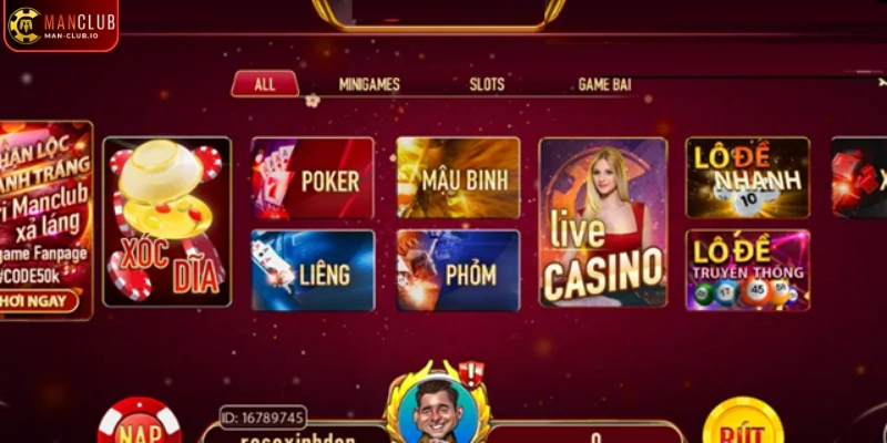 Manclub tồn tại một số hạn chế người chơi cần cân nhắc